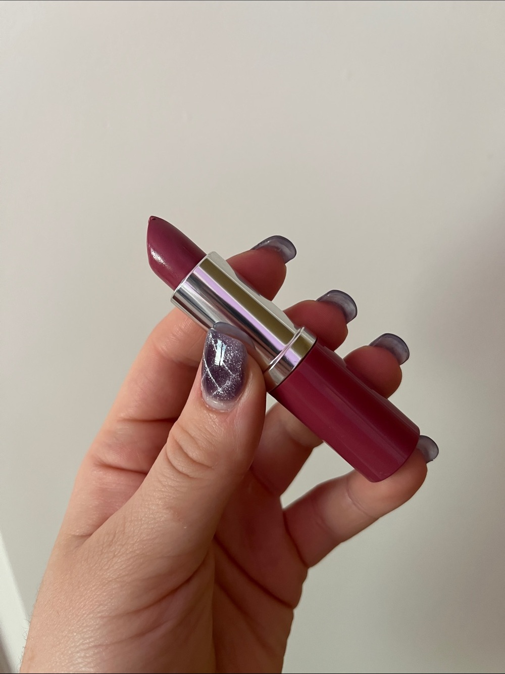Clinique "Plum Pop" Longwear Lipstick Mauve Berry Lip Color